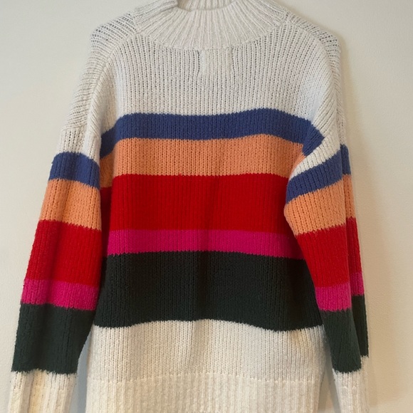Oversized Colorblock Sweater - Picture 2 of 4